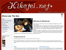 Tablet Screenshot of kikotei.net